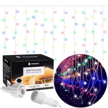pol_pl_Kurtyna swietlna 300 led girlanda lampki wewnetrzno zewnetrzne sople multikolor z zimnym bialym flash 31525_1